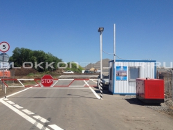 Контрольно-пропускной пункт (КПП) для строй объекта Аэропорт Южный в Ессентуках
