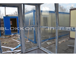 Блок-контейнер 4м, проходная, г.Ставрополь в Ессентуках