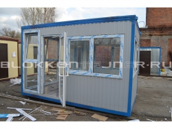 Блок-контейнер 4м, проходная, г.Ставрополь в Ессентуках