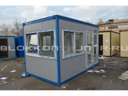 Блок-контейнер 4м, проходная, г.Ставрополь в Ессентуках